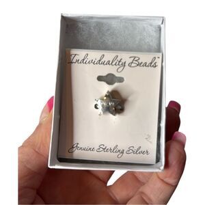 Individuality Beads Sterling Silver “Dream” Star Bead. NWT.
